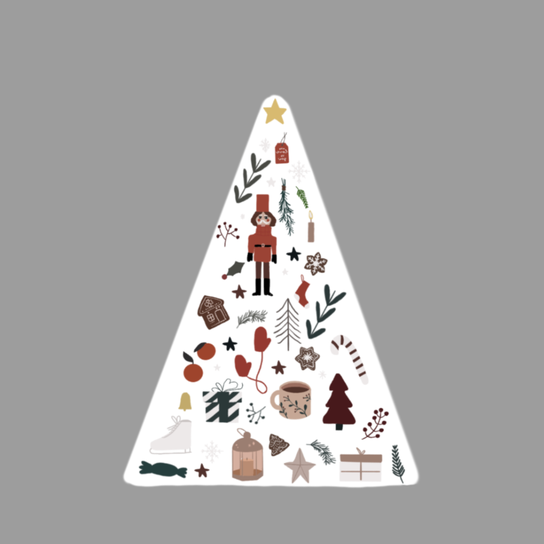 Christmas tree - Sticker