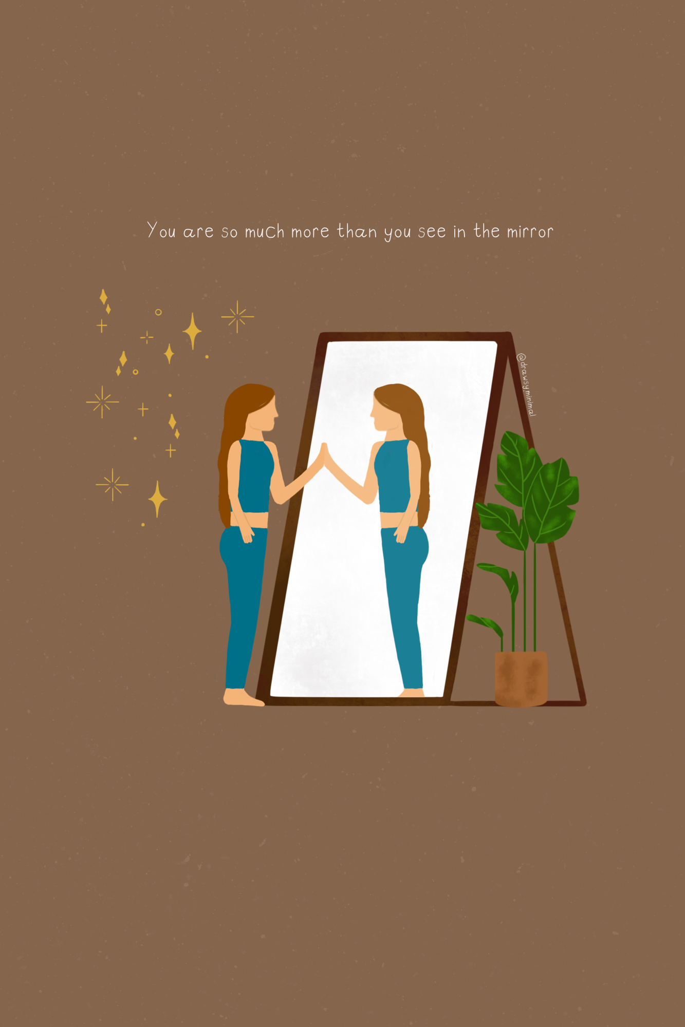 See in the mirror - Print