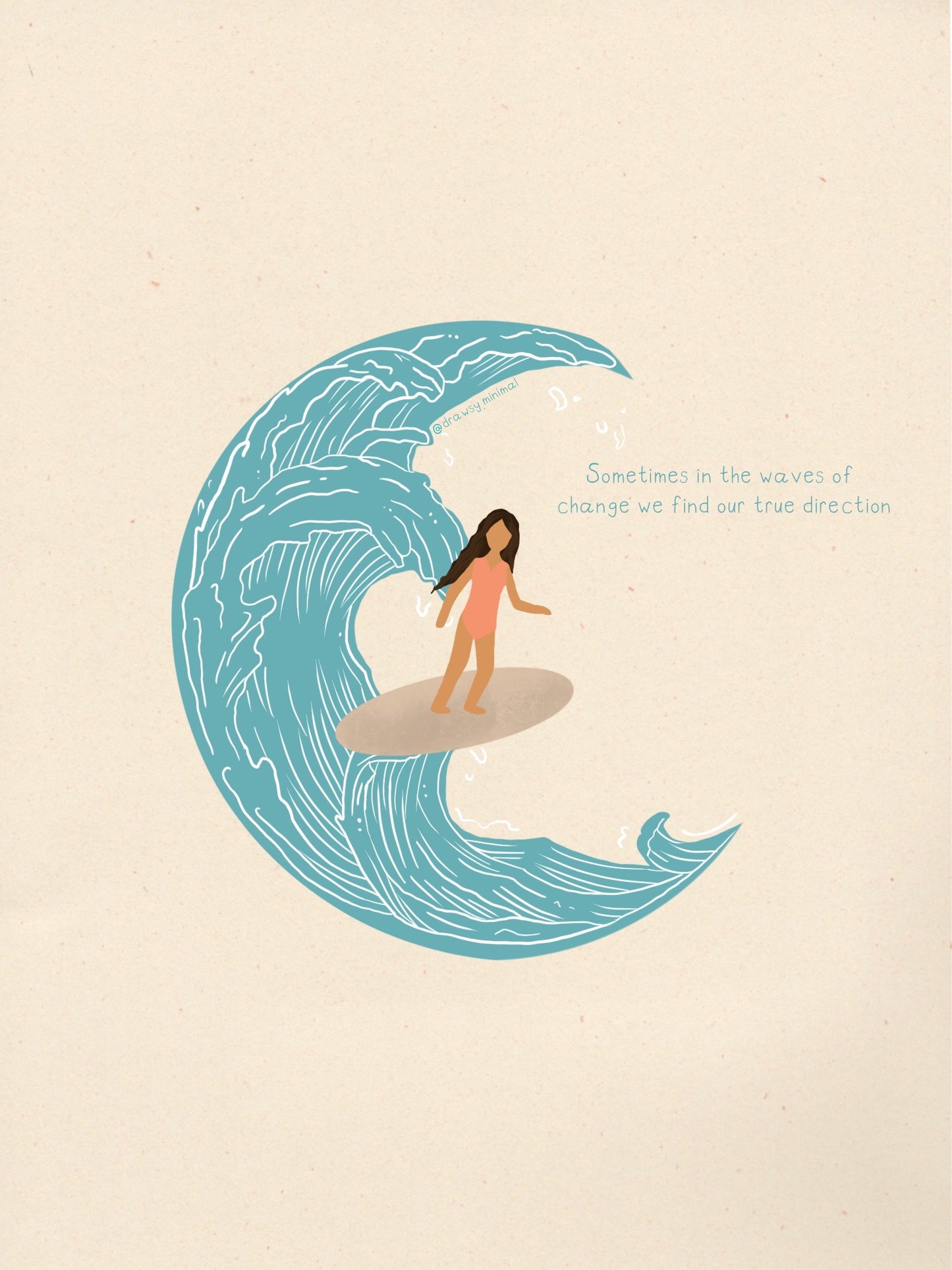 Waves of change - Print