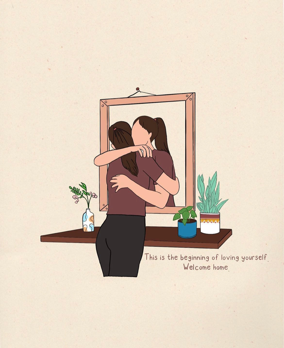 Welcome home - Print
