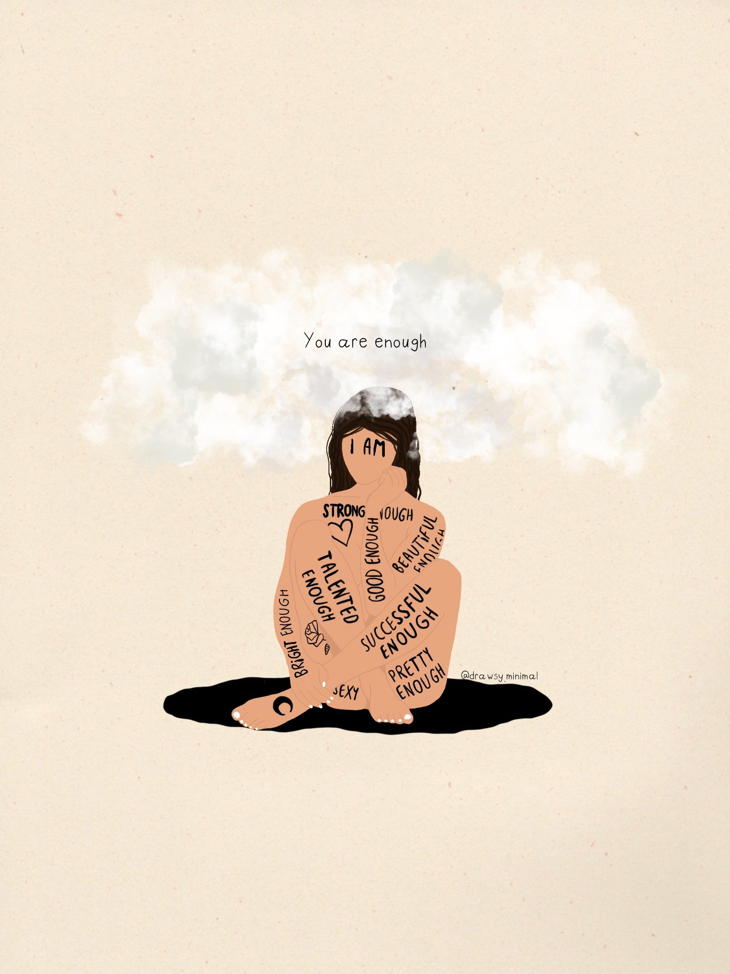 You are enough - Print