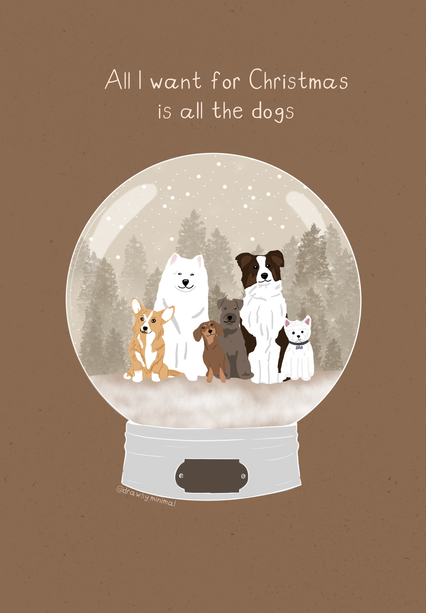 All the dogs - Print