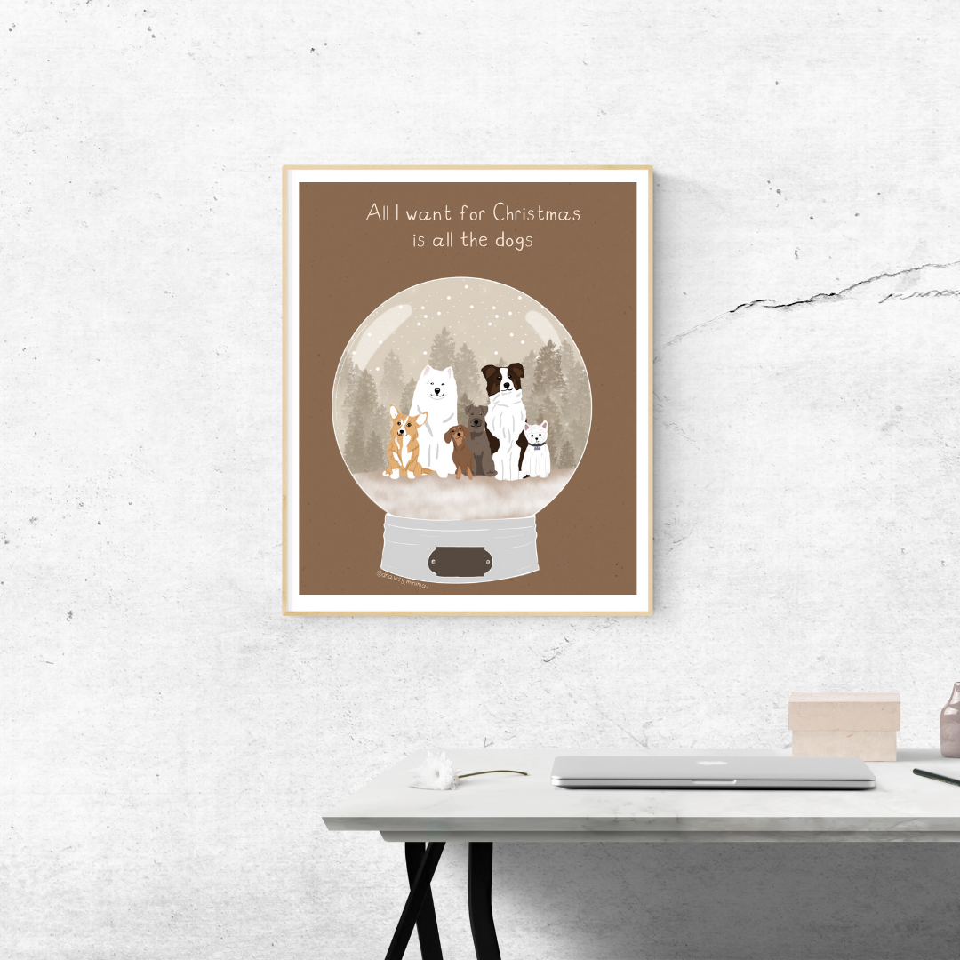 All the dogs - Print