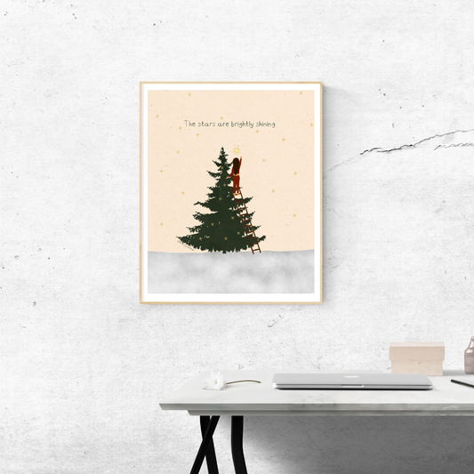 Brightly shining - Print