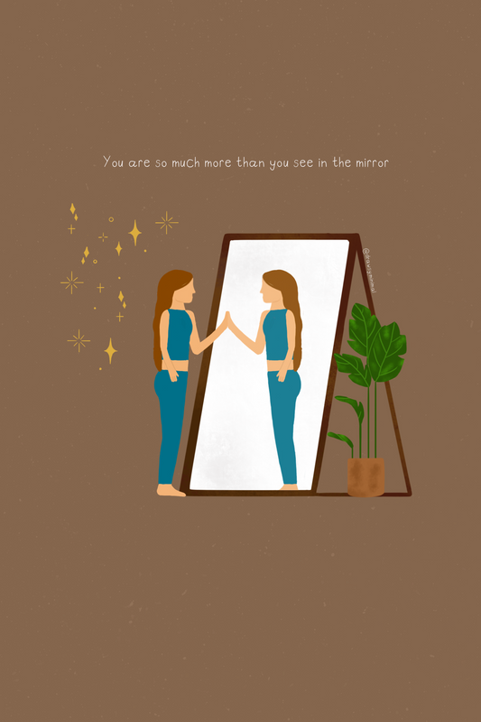 See in the mirror - Print