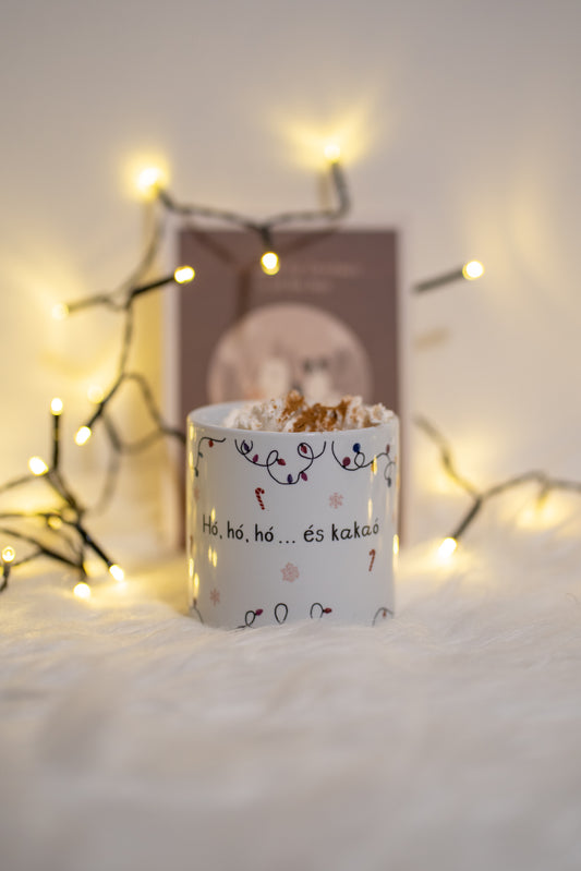 Karácsonyi bögre - kakaó - 200 ml