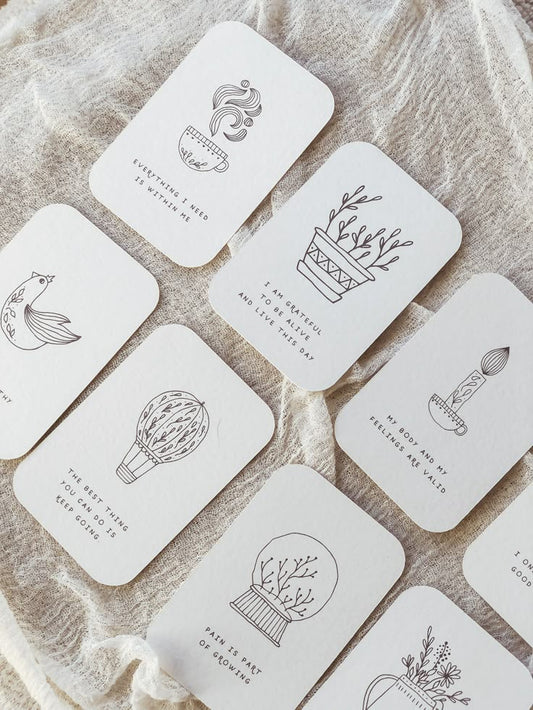 🧡 Inspirációk kártyacsomag – Alkoss saját erőkártyákat