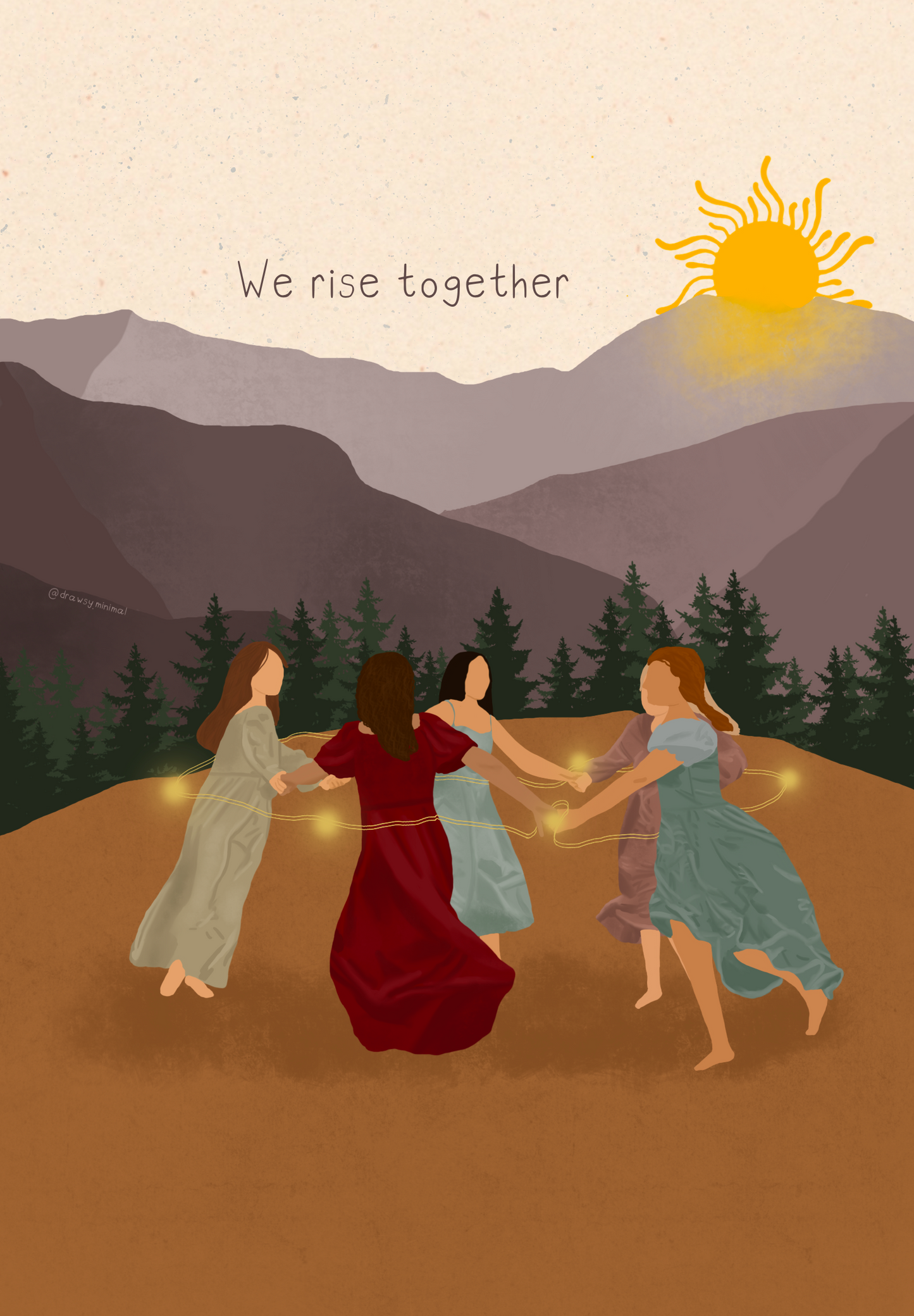 Rise together - Print
