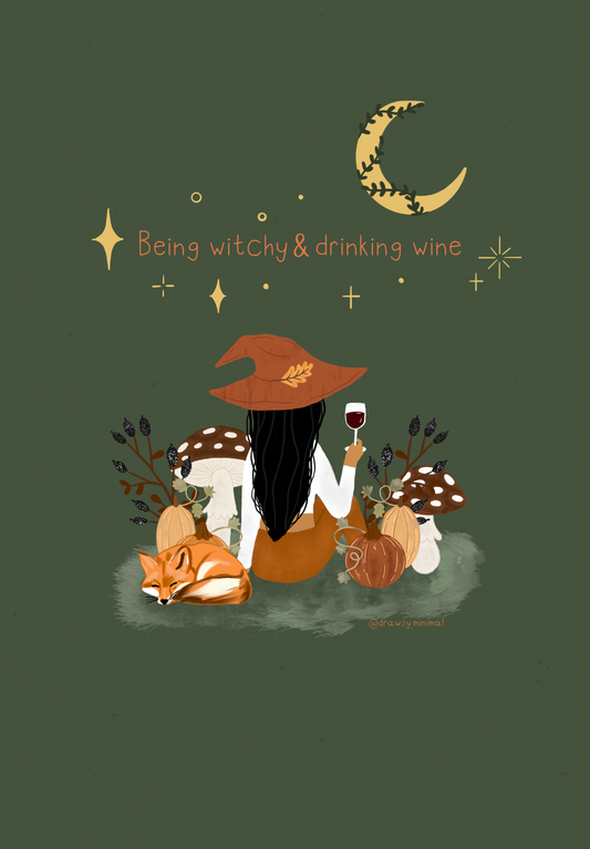 Being witchy - Print
