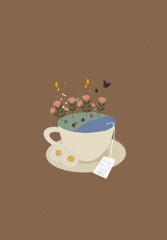 A cup - Print