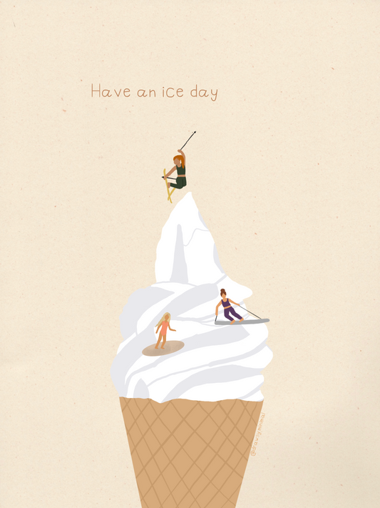 Ice day - Print