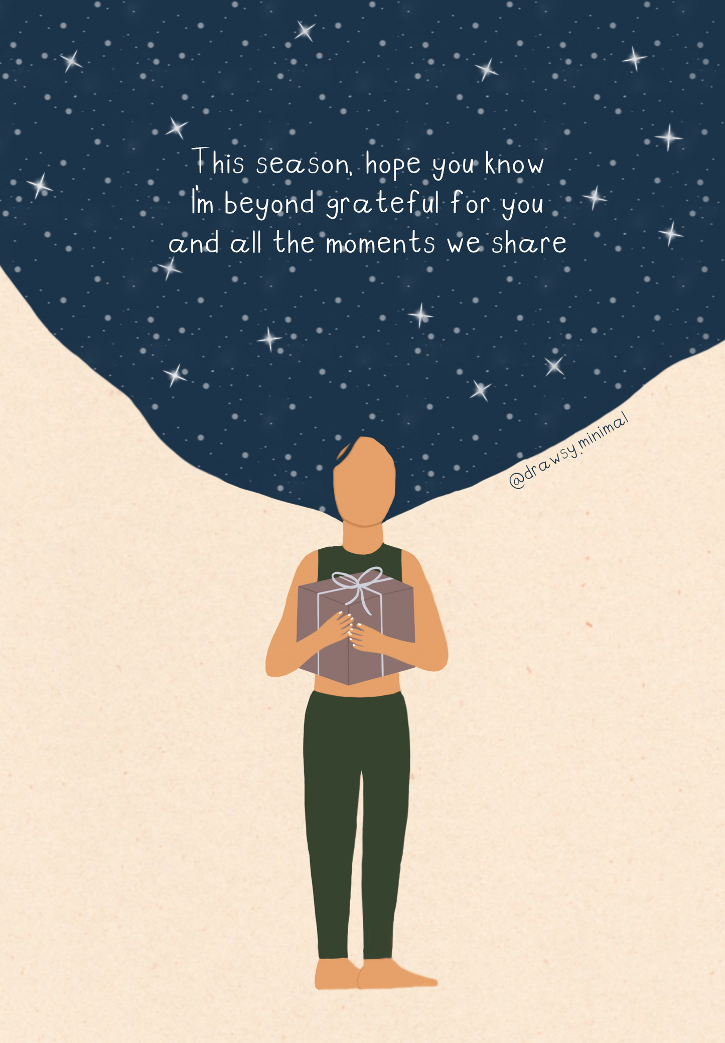 Grateful for you - Print